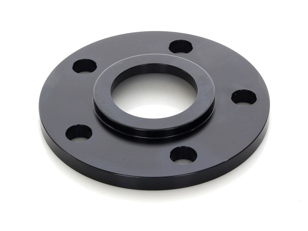 5/16in. Pulley Spacer with Lip. Fits H-D 2000up Wheels. Gloss Black. - Rollies Speed Shop