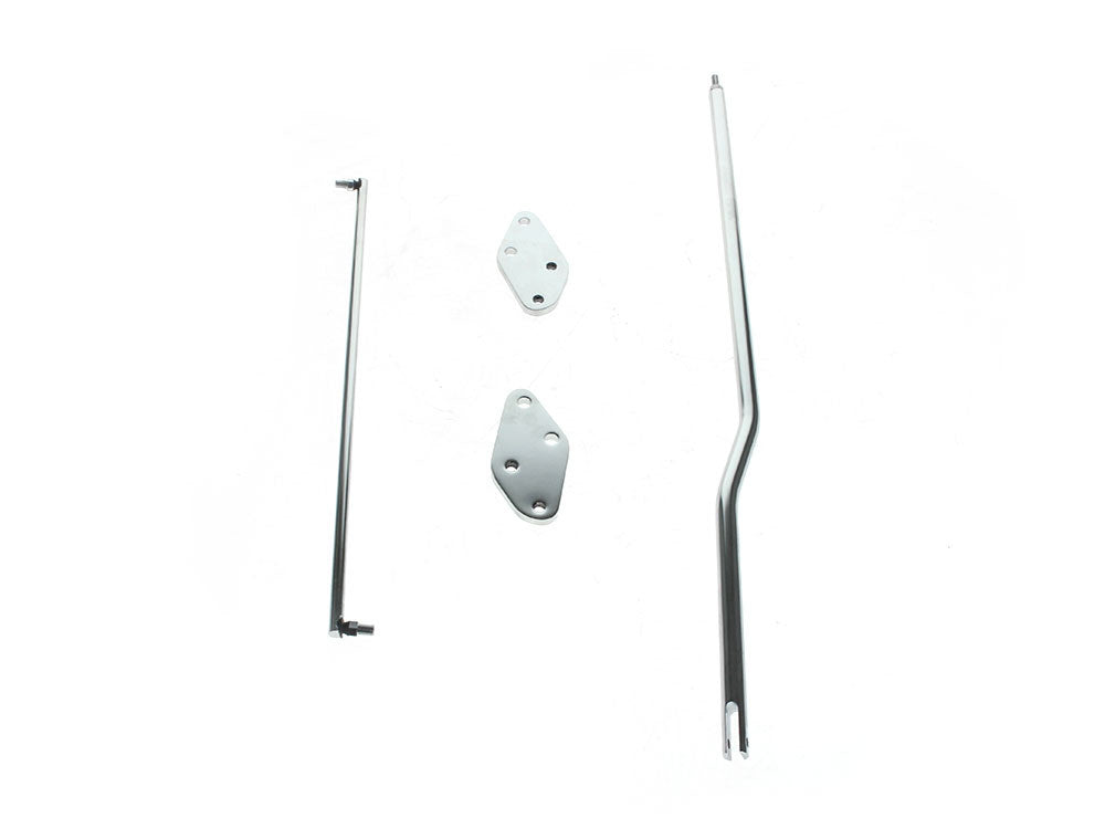 2in. Forward Control Extension Kit - Chrome. Fits Dyna Wide Glide 2003-2017 or When Extending # BAI-D35-0218 - Rollies Speed Shop
