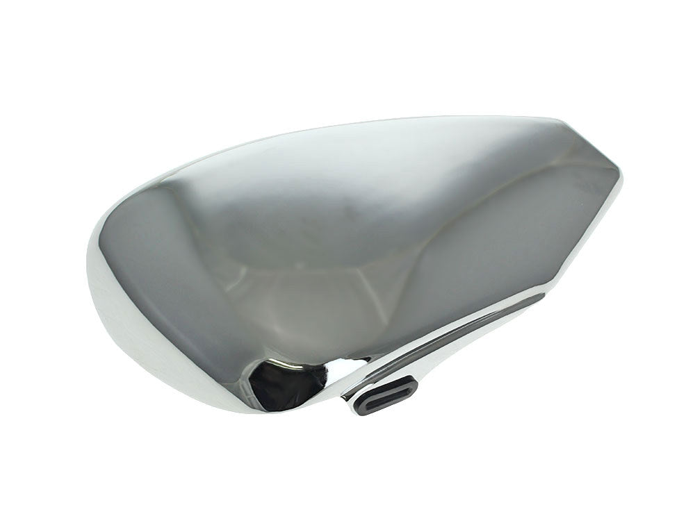 Battery Side Cover - Chrome. Fits Sportster 2004-2013 - Rollies Speed Shop