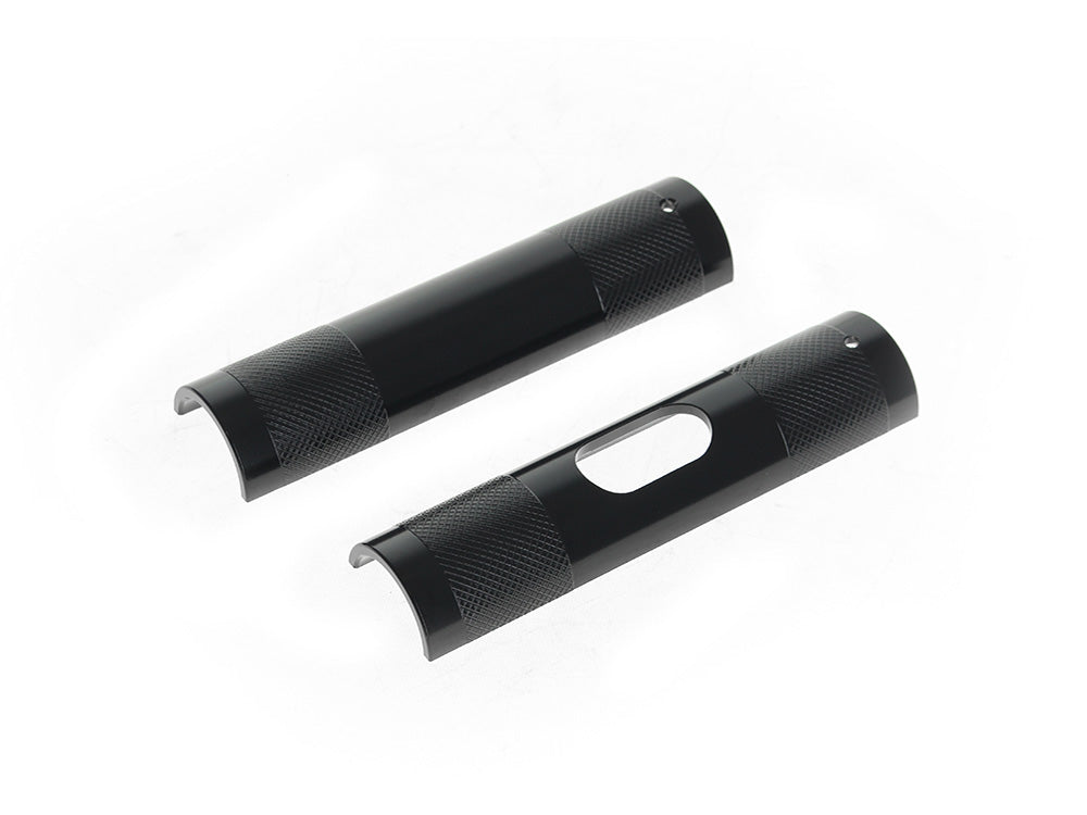 1in. Bar to 1-1/4in. Riser Adapter - Gloss Black - Rollies Speed Shop