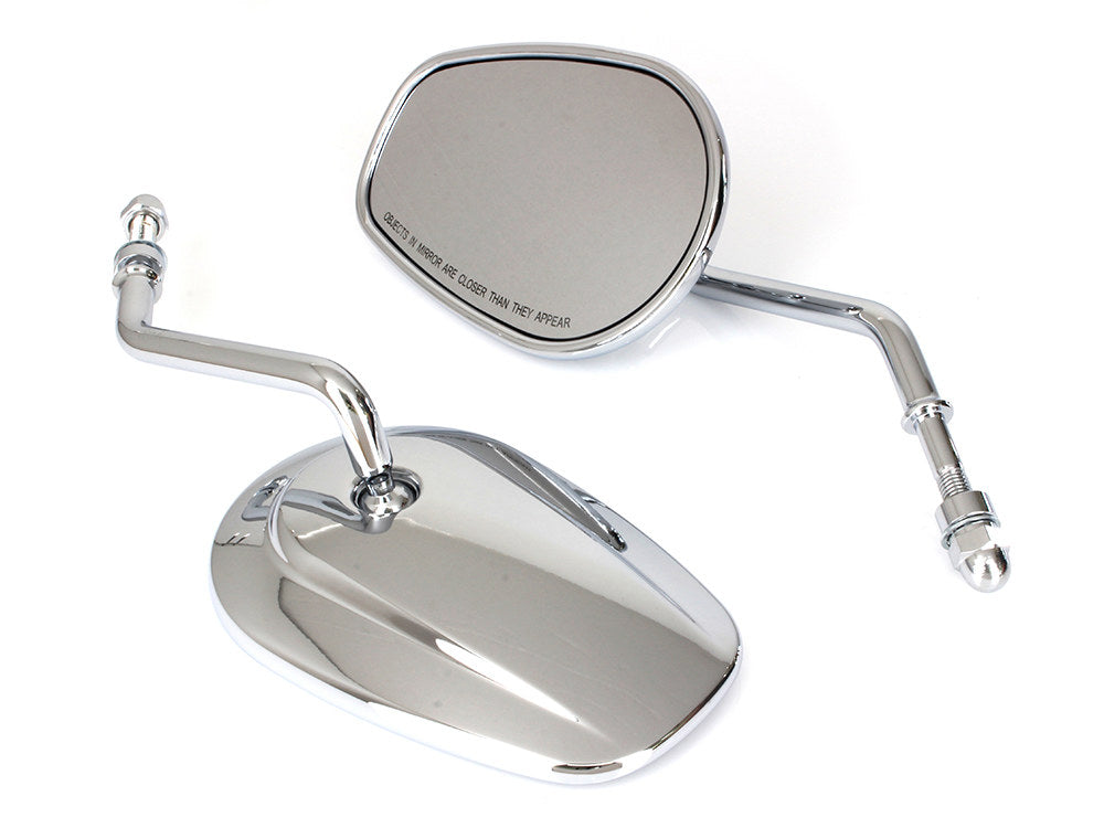 OEM H-D 2003up Style Mirrors - Chrome - Rollies Speed Shop