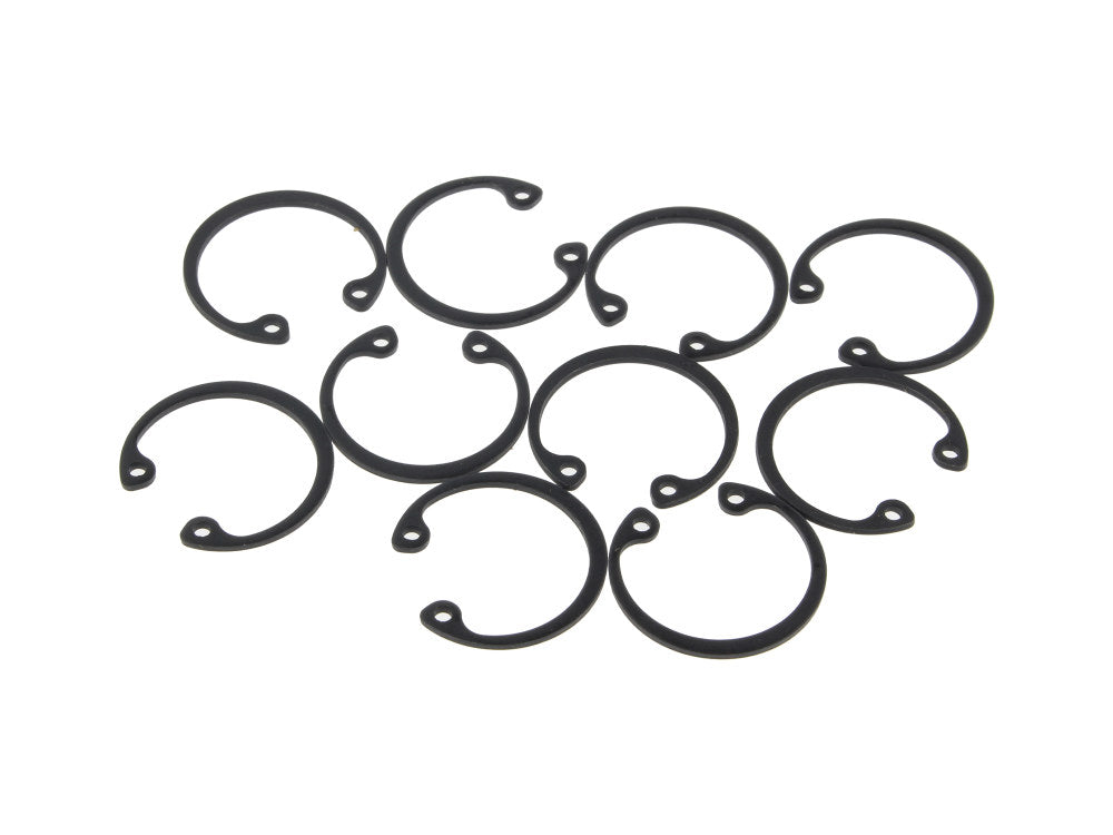 Piston Pin Circlip - Pack of 10. Fits Big Twin 1977-Early 1983 & Sportster 1977-Early 1985. - Bender Cycle