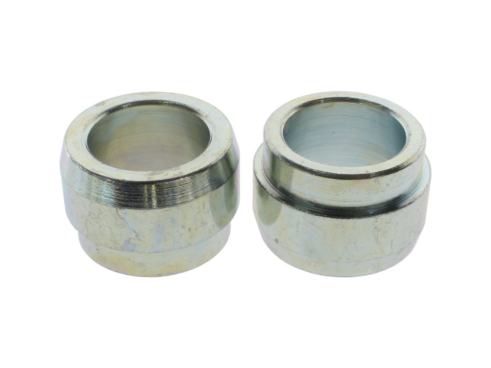 1.125in. x 0.750in. x 0.750in. Axle / Wheel Outer Bearing Spacers - Zinc. Fits Big Twin 1973-1983 & Sportster 1979-1981 - Bender Cycle