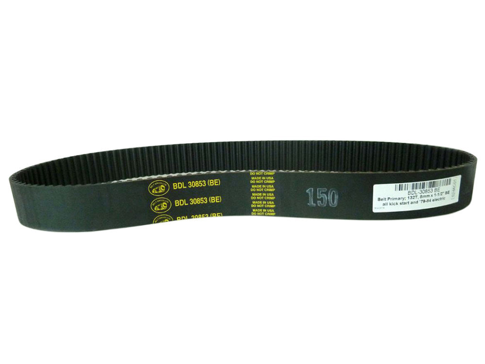 132 Tooth x 1-1/2in. Wide Primary Drive Belt. - Belt Drives Ltd