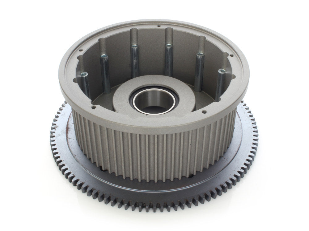 Clutch Basket, 2-3/4in. Wide Belt with 69 Tooth Ring Gear. Fits Twin Cam 2007-2017 with 2-3/4in. Open Belt Drives. - Belt Drives Ltd