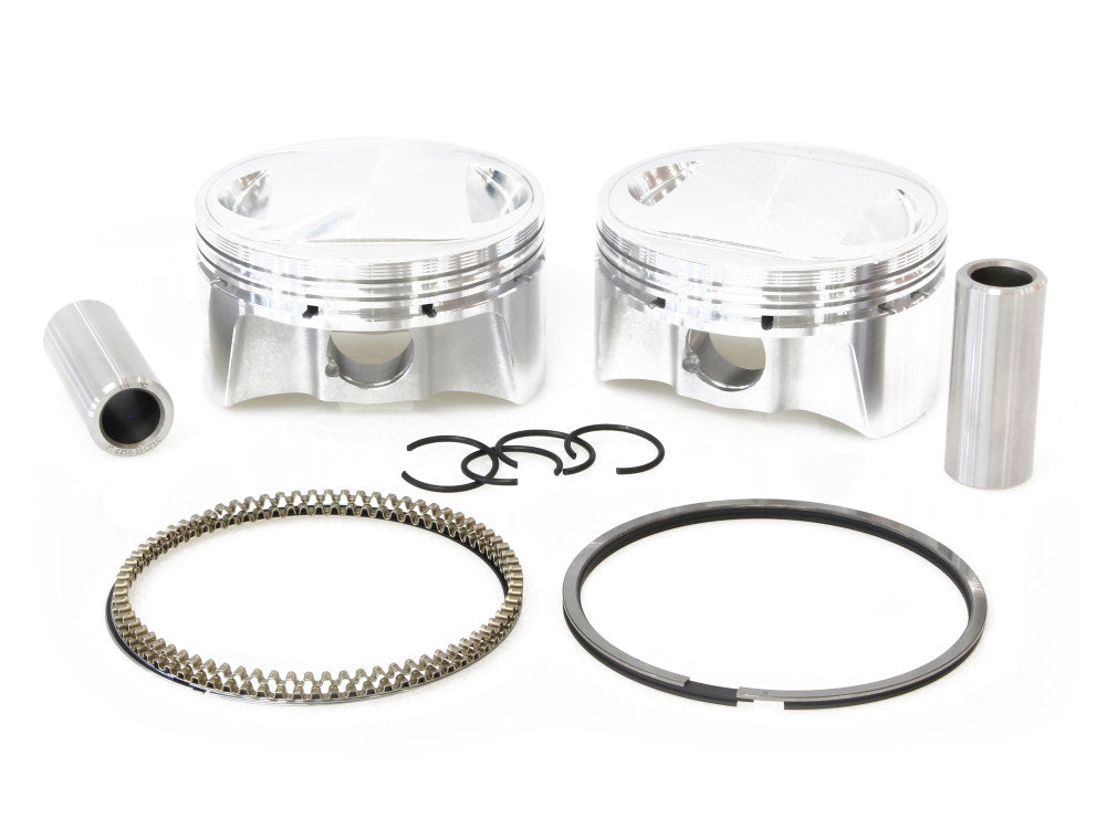 Std Pistons with 9.75:1 Compression Ratio. Fits Big Twin 1999-2006 with 88ci to 95ci Big Bore Twin Cam Engine. - CP Carrillo Pistons