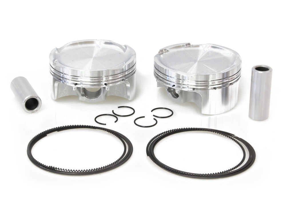 Std Pistons with 9.5:1 Compression Ratio. Fits V-Rod 2002-2007 Stock Bore/Stock Stroke. - CP Carrillo Pistons