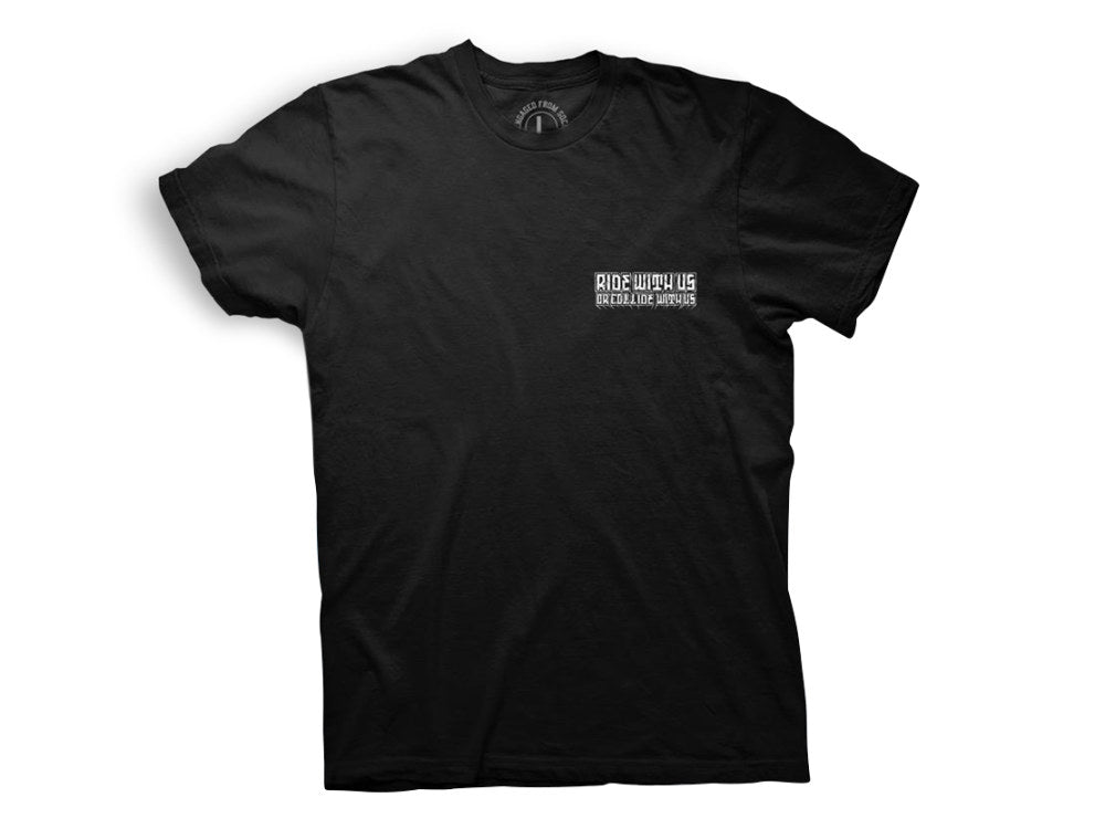 Crooked Clubhouse Black F.U. Short Sleeve Tee. X-Large. - Crooked Clubhouse