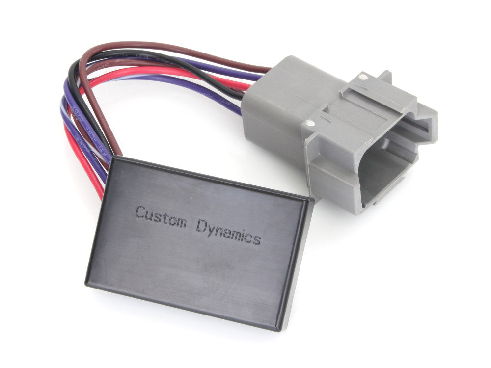 Plug-n-Play ATS Self Cancelling Turn Signal Module. Fits Softail. Dyna Touring & Sportster 1996-2003. - Custom Dynamics