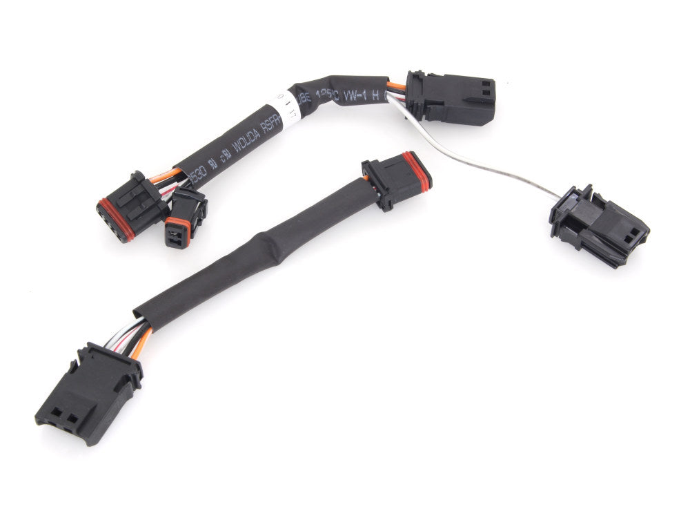Handlebar Wiring Harness 4in. Extention Kit. Fits Softail 2011-2024, Touring 2014-2024, Sportster 2014-2021 & Dyna 2012-2017 - Custom Dynamics