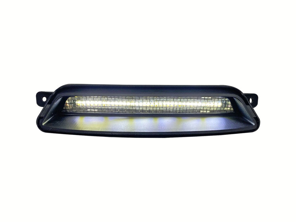 Dynamic LED Black Fairing Vent Insert for Indian Motorcycles - 2019-2023 Indian Chieftain, Chieftain Limited, Chieftain Dark Horse, Chieftain Elite, Roadmaster Dark Horse, 2021-2023 Roadmaster Limited. - Custom Dynamics
