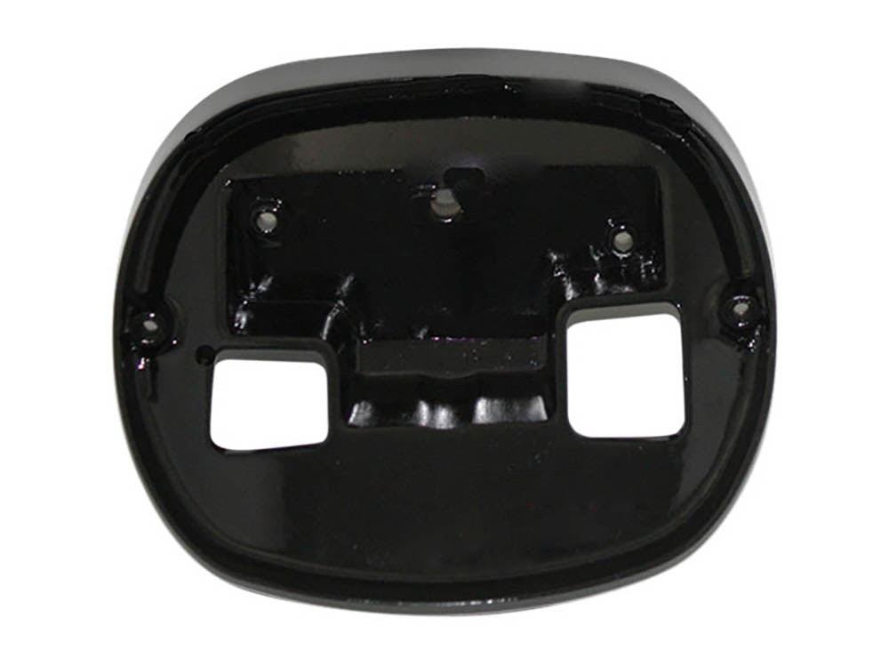 Taillight Base Plate for HD Taillight - Black. Fits Twin Cam 1999-2017 OEM Fenders - Custom Dynamics