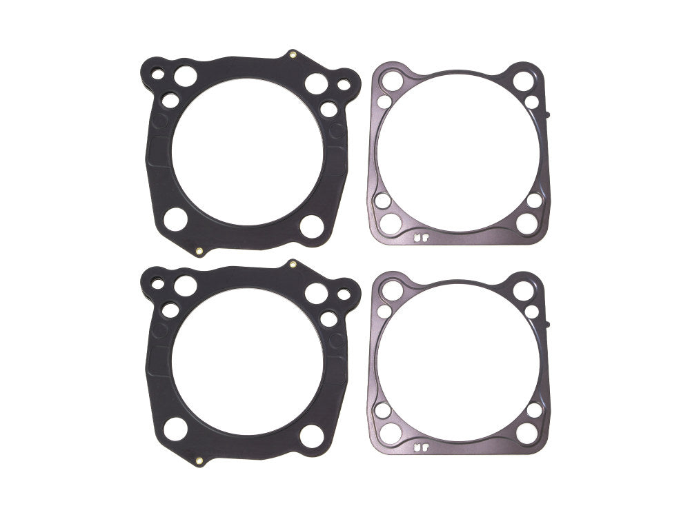 Head & Base Gasket Set. 0.040in. MLS Head Gasket, 0.014in. Base. Fits Touring 2017-2024 & Softail 2018-2024 with S&S 129/132ci (4.320in.) Engine or SE131 (4.310in.) Engine. - Cometic Gaskets