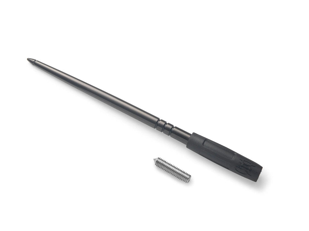 High Caliber 8in. Flexible Aluminum Antenna - Black. Fits HD Touring 1989up, Indian Touring 2014up & Victory Touring 2010-2017 - Ciro3D