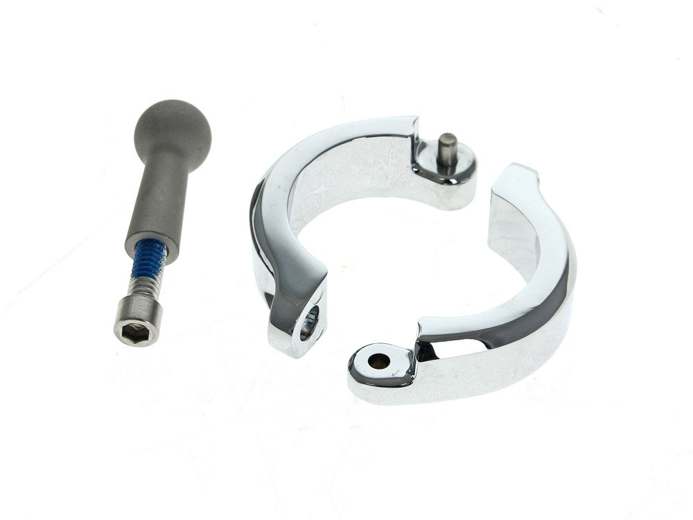 Bar Mount Clamp - Chrome. Fits 1-1/2in. Bar - Ciro3D