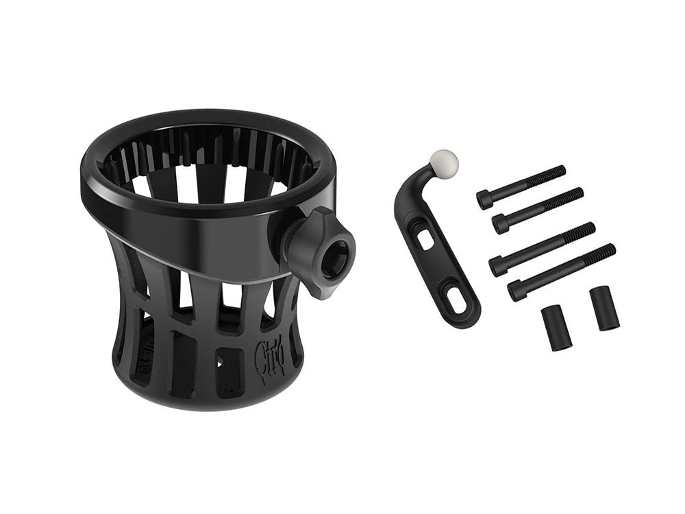 Drink Holder with Perch Mount - Black - Ciro3D