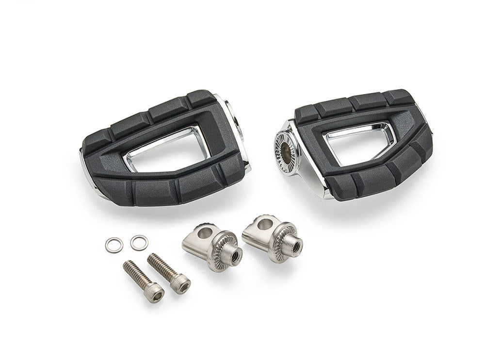 Chicane Footpegs with Male Mount - Chrome - Ciro3D