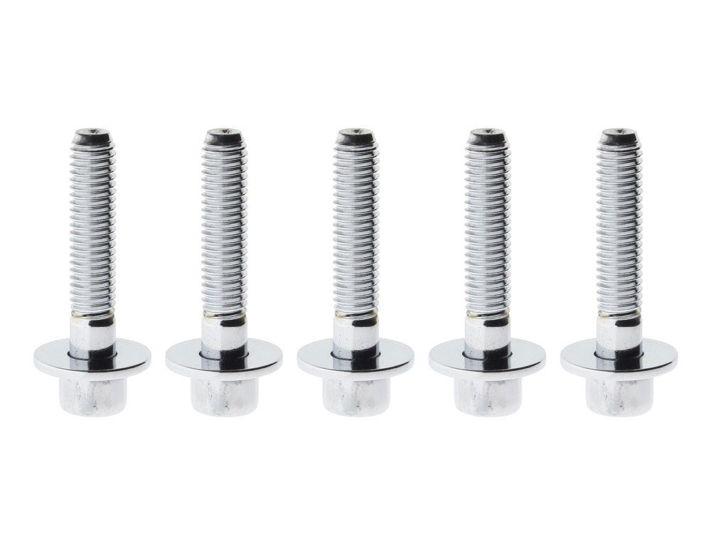 Rear Pulley or Sprocket Bolts - Chrome Allen Head. 7/16in.-14 x 2.25in. - Colony Machine