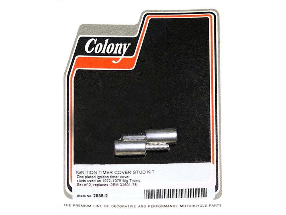 Ignition Timer Studs. Fits Big Twin 1972-1979. - Colony Machine