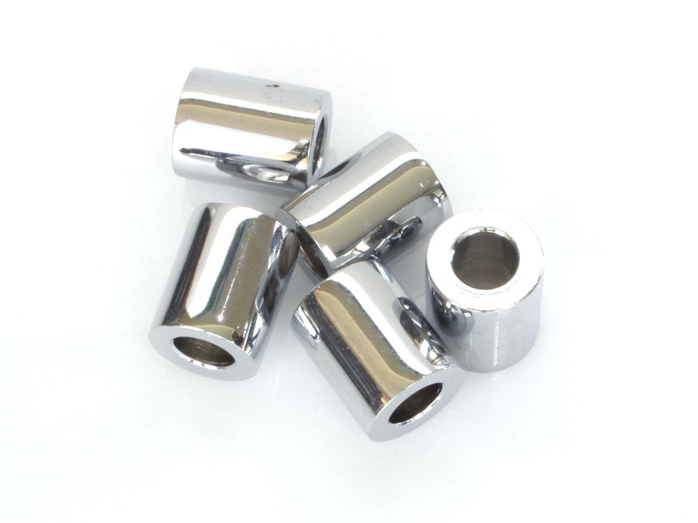 5/16in. ID x 3/4in. Wide Steel Spacers - Chrome. Pack 5. - Colony Machine