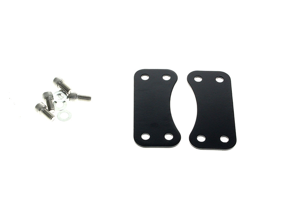 Fender Spacer Kit - Black. Fits Most Touring 2014-2024 with 21in. Wheel & OEM Fender - Coastal Moto