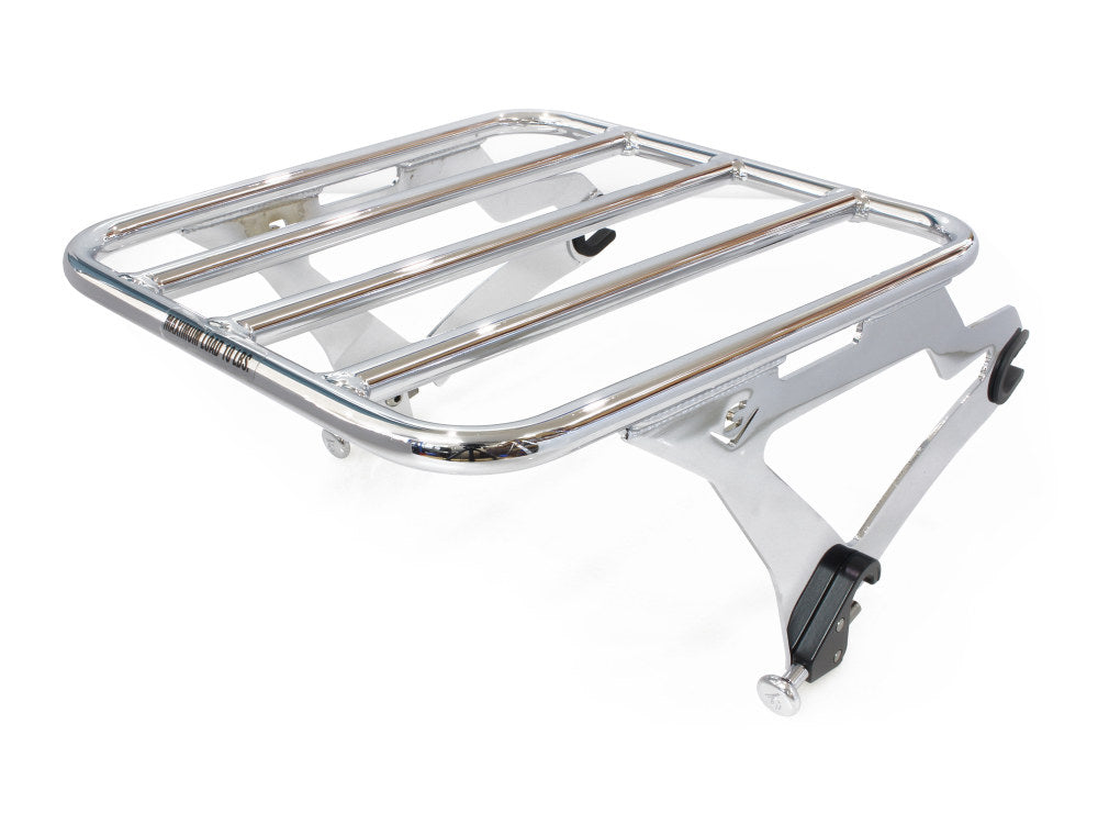 Quick Detachable Luggage Rack - Chrome. Fits Cobra Sissy Bar # COB-602-2000. - Cobra Exhaust