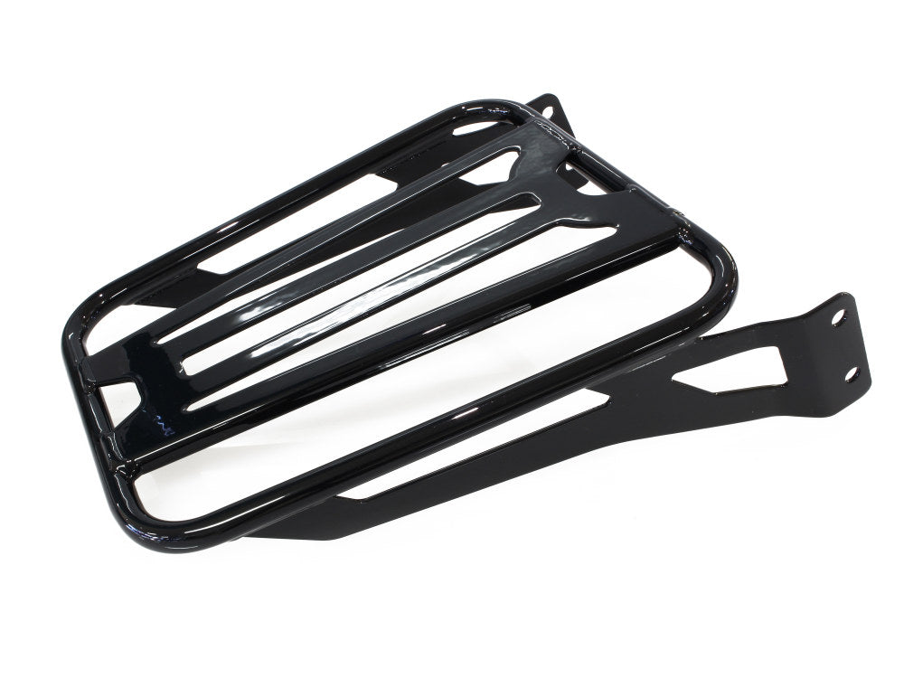 Quick Detachable Luggage Rack - Black. Fits Cobra Sissy Bars #'s COB-602-2001B, COB-602-2004B & COB-602-2005B. - Cobra Exhaust