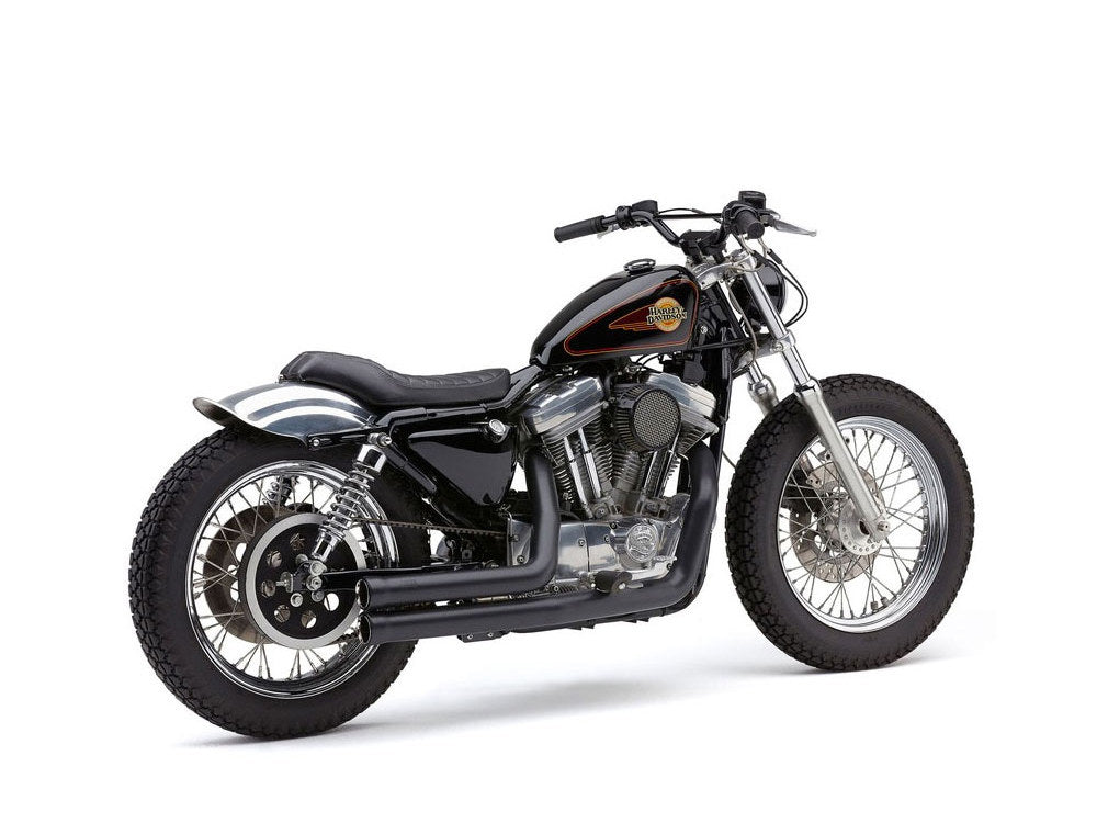 Speedster 909 Exhaust - Black. Fits Sportster 1986-2003. - Cobra Exhaust