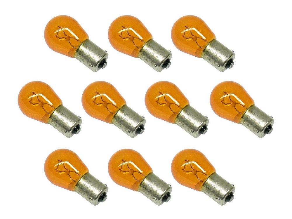 12V Amber Turn Signal Bulb - Pack 10 - Cycle Pro LLC