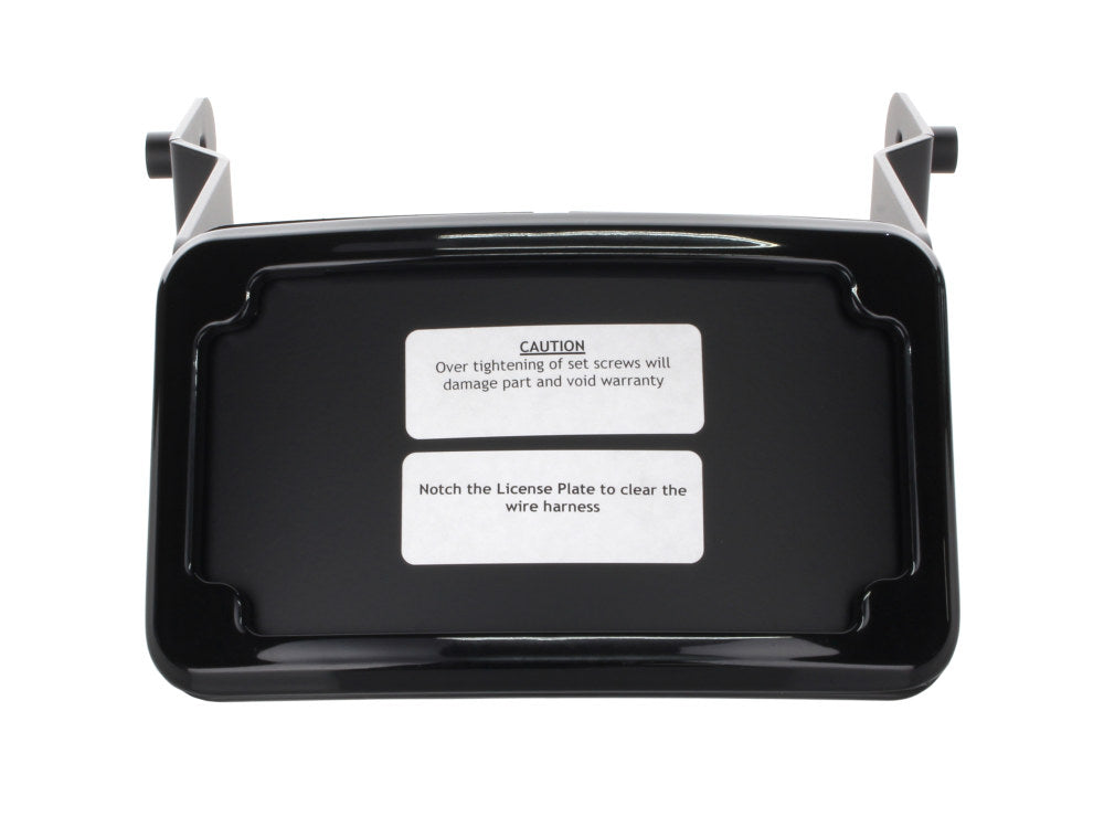 Tail Tidy Fender Eliminator Kit - Black with Number Plate Light Only. Fits Dyna Street Bob 2013-2017 and Dyna Low Rider 'S' 2016-2017. - Cycle Visions