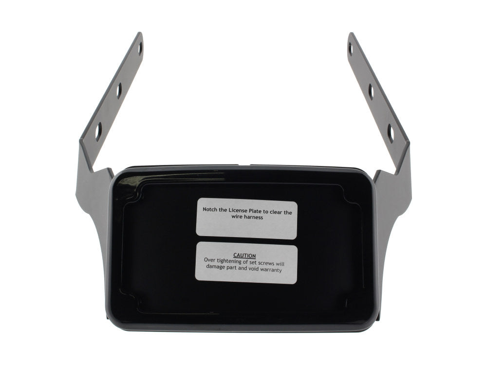 Tail Tidy Fender Eliminator Kit - Black with Number Plate Light Only. Fits Softail Breakout 2018up. - Cycle Visions