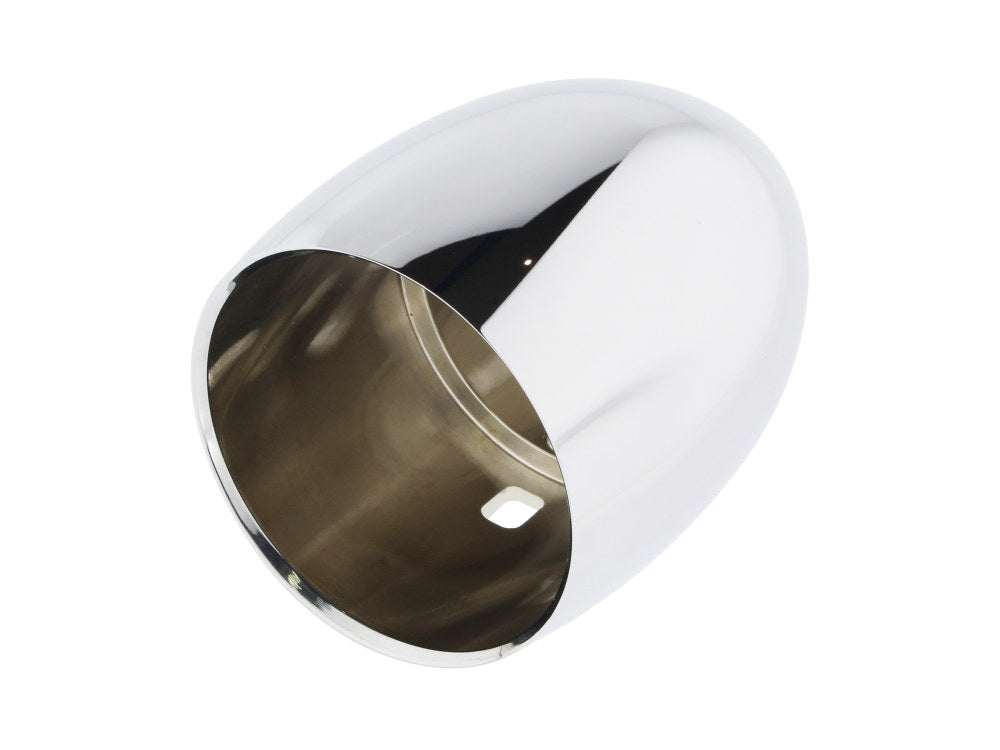 Deep Bullet Style Gauge Cup - Chrome. Fits 2-1/16in. Diameter Gauge. - Dakota Digital