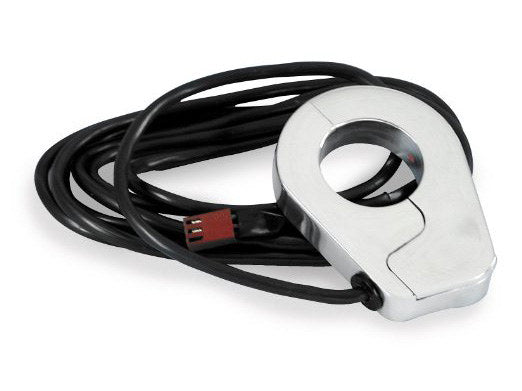 Rear Wheel Speed Sensor - Polished. Clamps Around Axle Spacer. - Dakota Digital