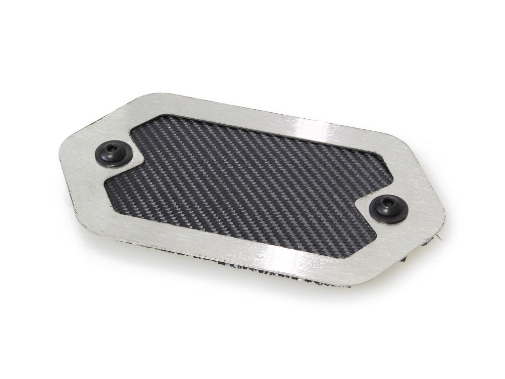 6.5in. Universal Flexible Exhaust Heatshield - Brushed / Onyx Black. - Design Engineering Inc