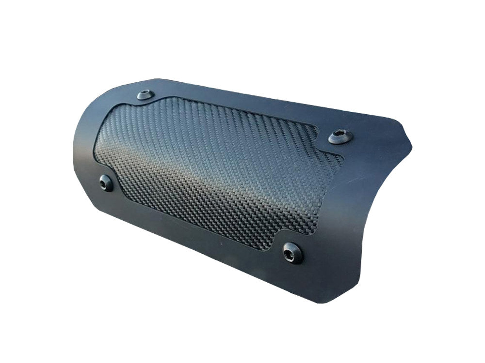 8in. Universal Flexible Exhaust Heatshield - Double Black Onyx. - Design Engineering Inc