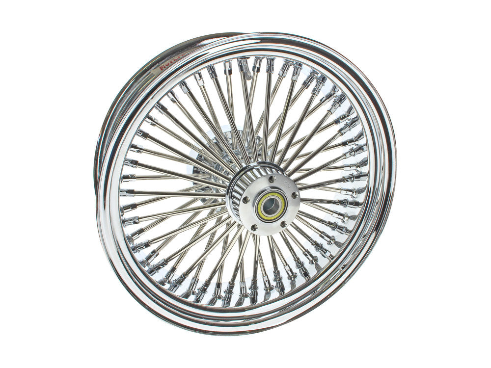 18in. x 5.5in. Mammoth Fat Spoke Rear Wheel - Chrome. Fits Touring 2009up with ABS & Cush Drive. - DNA Specialty