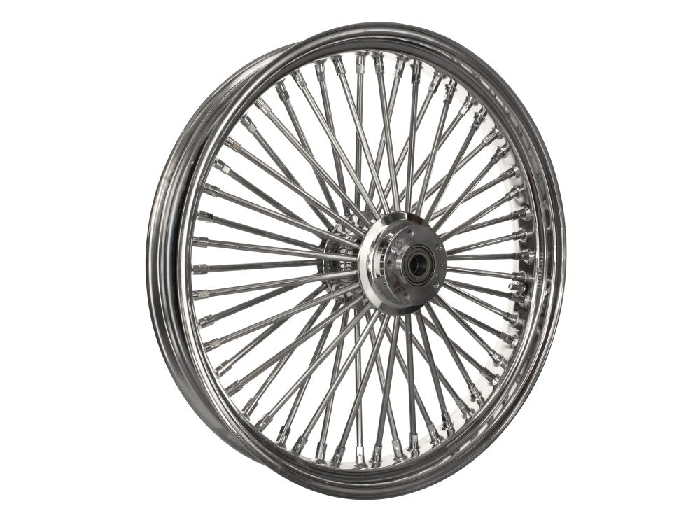 23in. x 3.5in. Mammoth Fat Spoke Front Wheel - Chrome. Fits Touring 2008up - DNA Specialty
