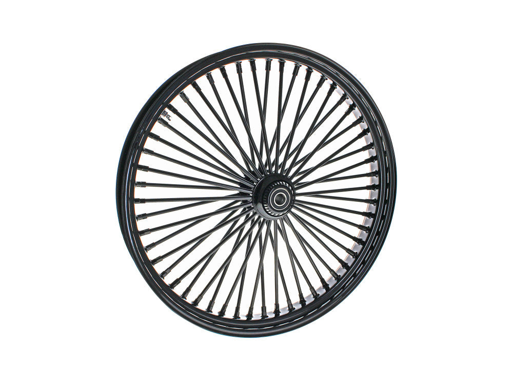 26in. x 3.5in. Mammoth Fat Spoke Front Wheel - Gloss Black. Fits Softail Breakout 2013up. - DNA Specialty