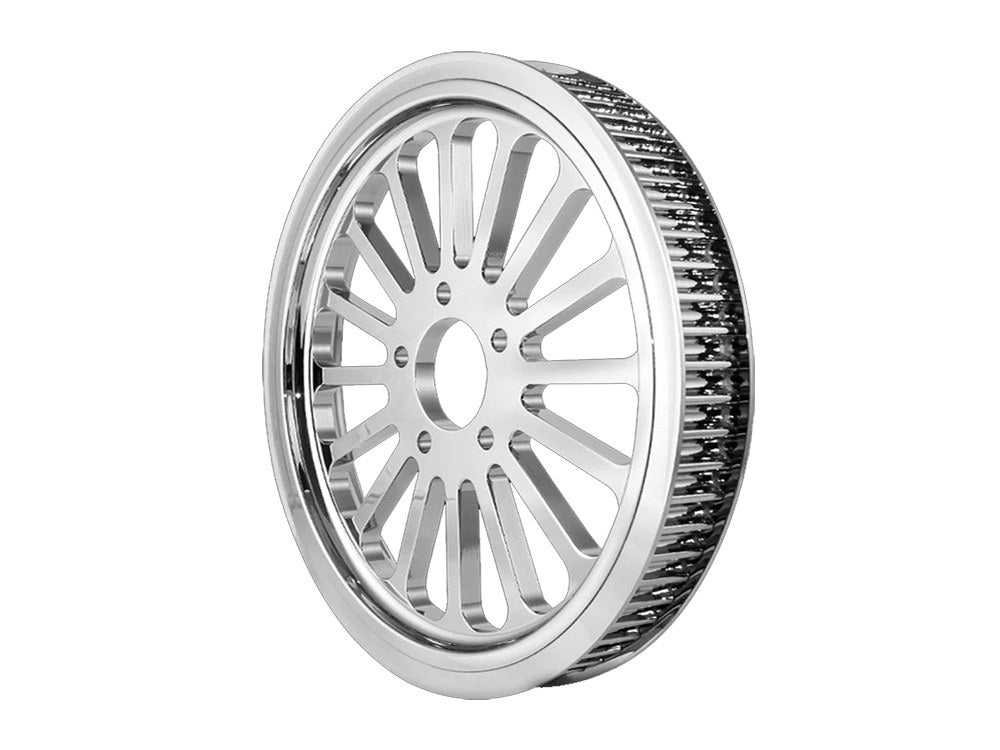 66 Tooth x 1in. Wide SS2 Pulley - Chrome. - DNA Specialty