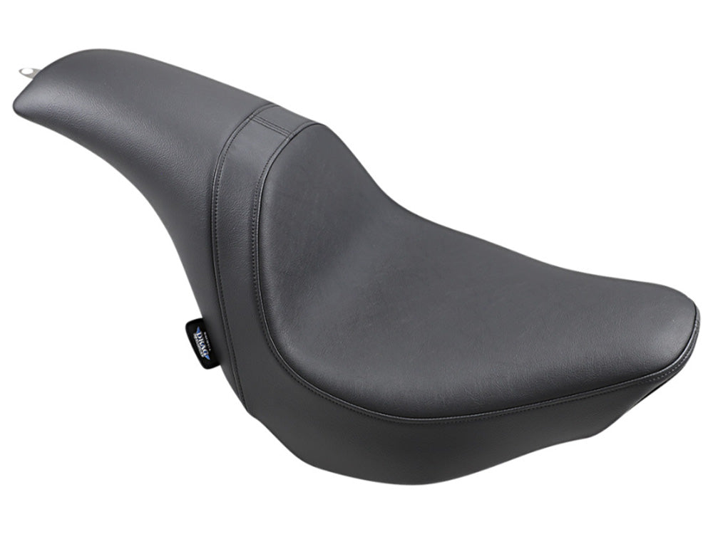 Predator Dual Seat - Smooth Black. Fits Fat Boy 2018up & Breakout 2023up - Drag Specialties