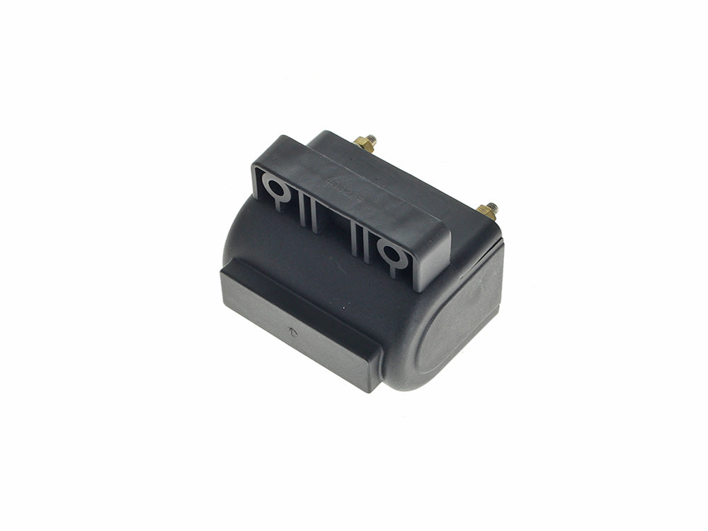 Ignition Coil - Black. Fits Big Twin & Sportster 1965-1998 with Points - Drag Specialties