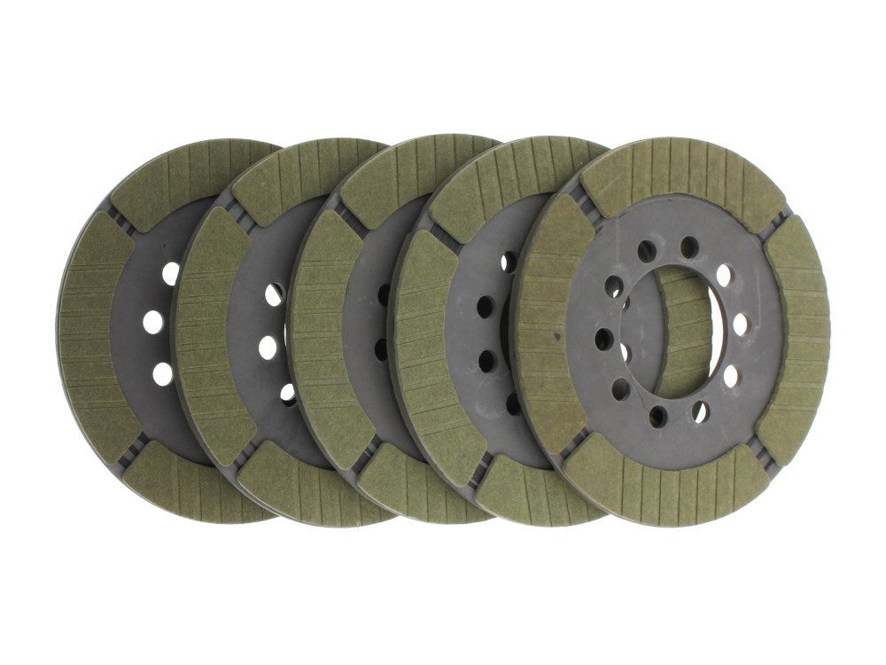 Kevlar Friction Plate Kit. Fits 4Spd Big Twin 1941-1984. - Energy One Clutches