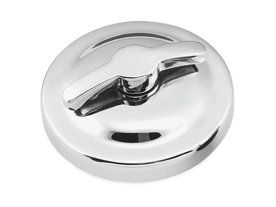 Oil Tank Cap. Fits Sportster 1967-1978 & 4Spd Big Twin 1970-1982 with Electric Start. - Eastern Motorcycle Parts