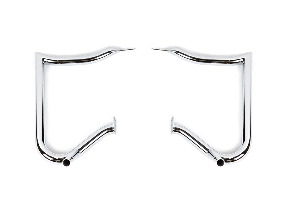 Anarchy Rear Crashbars - Chrome. Fits Touring 1997-2023. - Factory 47 Handlebars