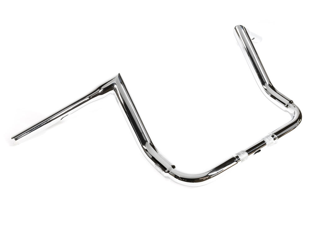 12in. x 1-1/2in. STS Miter Handlebar - Chrome. Fits Ultra Models 1996-2024 and Street Glide 1996-2023 - Factory 47 Handlebars