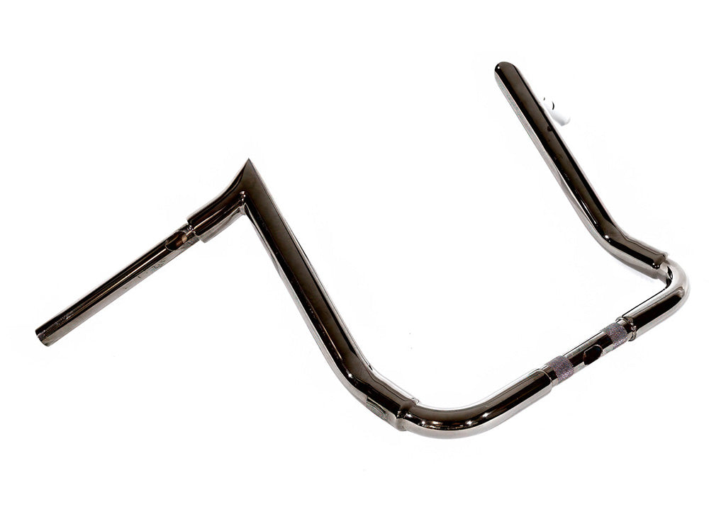 14in. x 1-1/2in. S Series Handlebar - Black Chrome. Fits CVO Street Glide 2023up & Street Glide 2024up - Factory 47 Handlebars