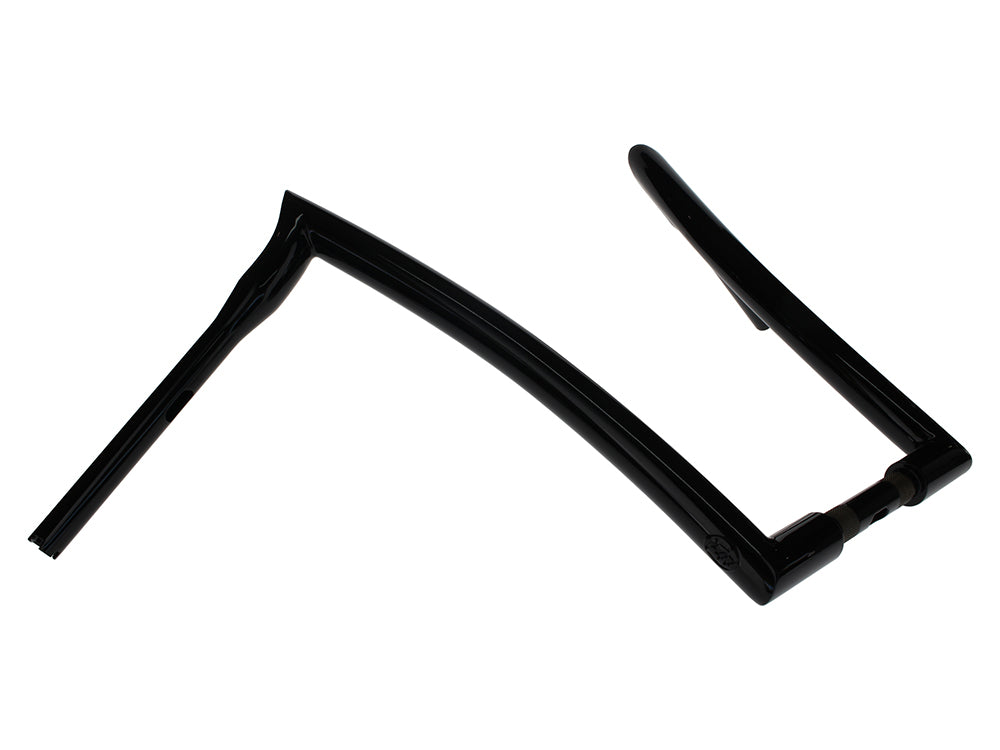 18in. x 1-1/2in. Maddogger Handlebar - Gloss Black. - Factory 47 Handlebars