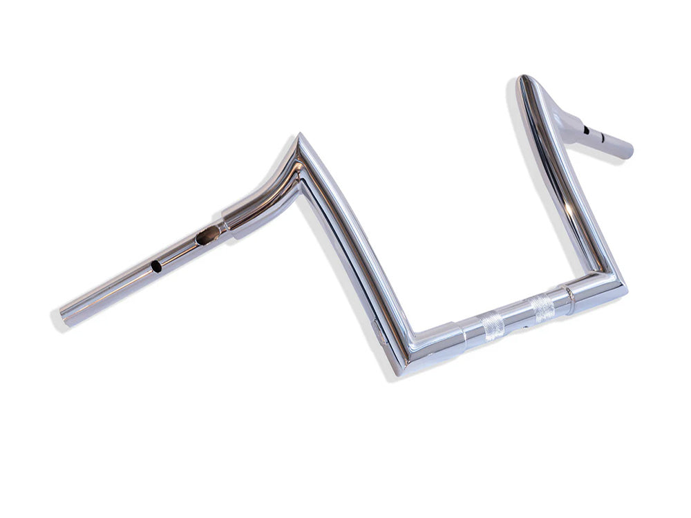 10in. x 1-1/2in. R Series Handlebar - Chrome. Fits CVO Road Glide 2023up & Road Glide 2024up - Factory 47 Handlebars