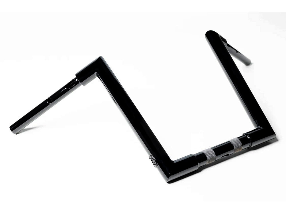 12in. x 1-1/2in. Throttle Series Handlebar - Gloss Black. Fits CVO Road Glide 2023up & Road Glide 2024up - Factory 47 Handlebars