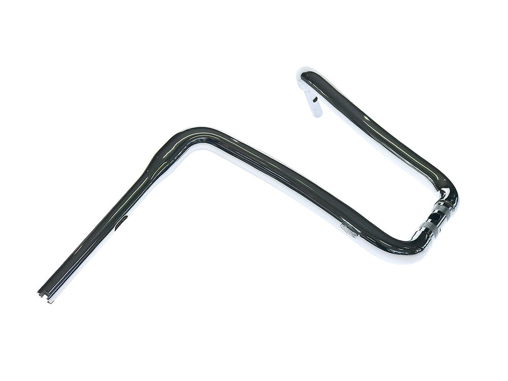 14in. x 1-1/2in. Legacy Rivera Handlebar - Chrome. Fits Road Glide 2015-2023 - Factory 47 Handlebars